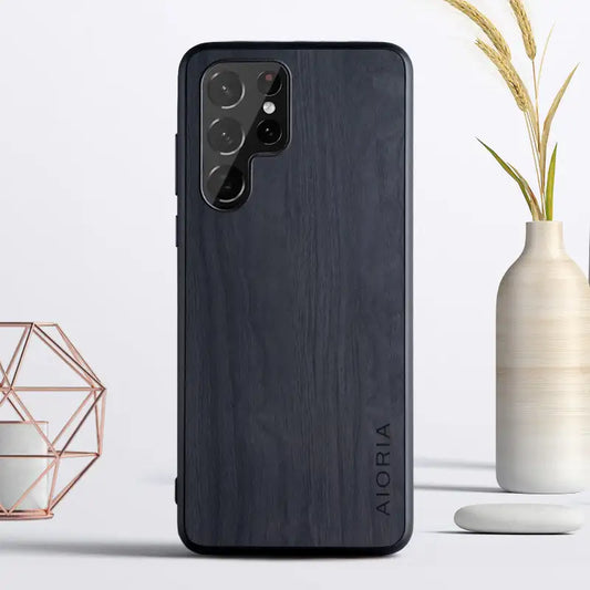 Retro Wood - Schutzhülle für Samsung