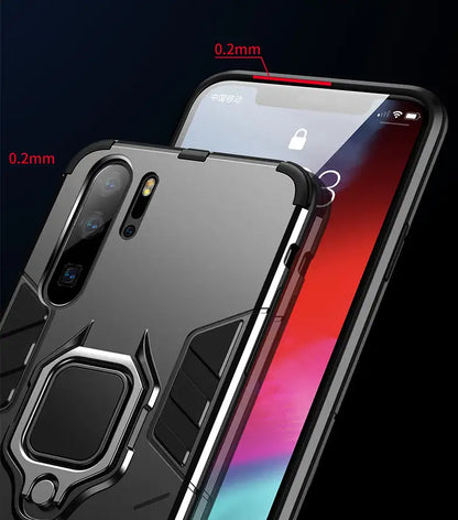 Schutzhülle für Huawei Panzer Design (Drehbarer Ringhalter)