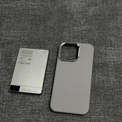 Magnetische Schutzhülle mit Carbonfaser-Textur – Ultradünnes, robustes Design