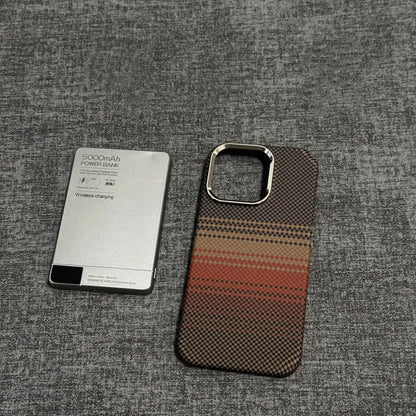 Magnetische Schutzhülle mit Carbonfaser-Textur – Ultradünnes, robustes Design