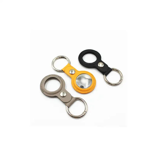 AirTag Leder-Schutzhülle mit Schlüsselanhänger – Elegant & Robust