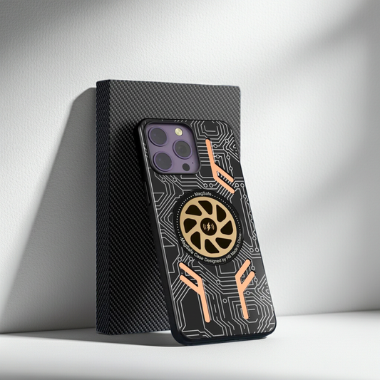 Aluminiumlegierung Lasermuster - Schutzhülle für iPhone