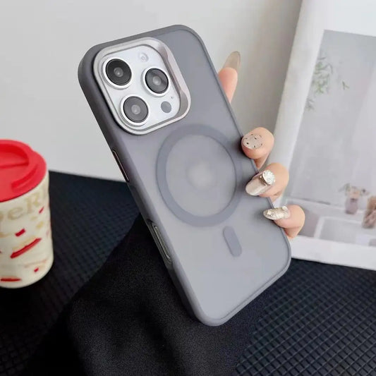 MagSafe-Shockproof Hülle für iPhone – Matt, stoßfeste Schutzcase