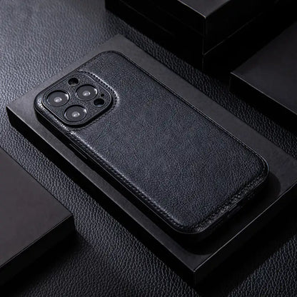 Premium Leder-iPhone hülle – Business-Stil mit Schutzfunktion